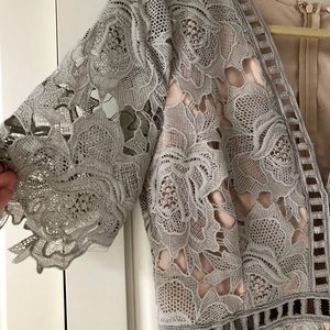 ASTR the label, lace romper, size L